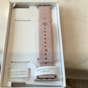 Michael Kors Pink Silicone Watch Band, Brand New